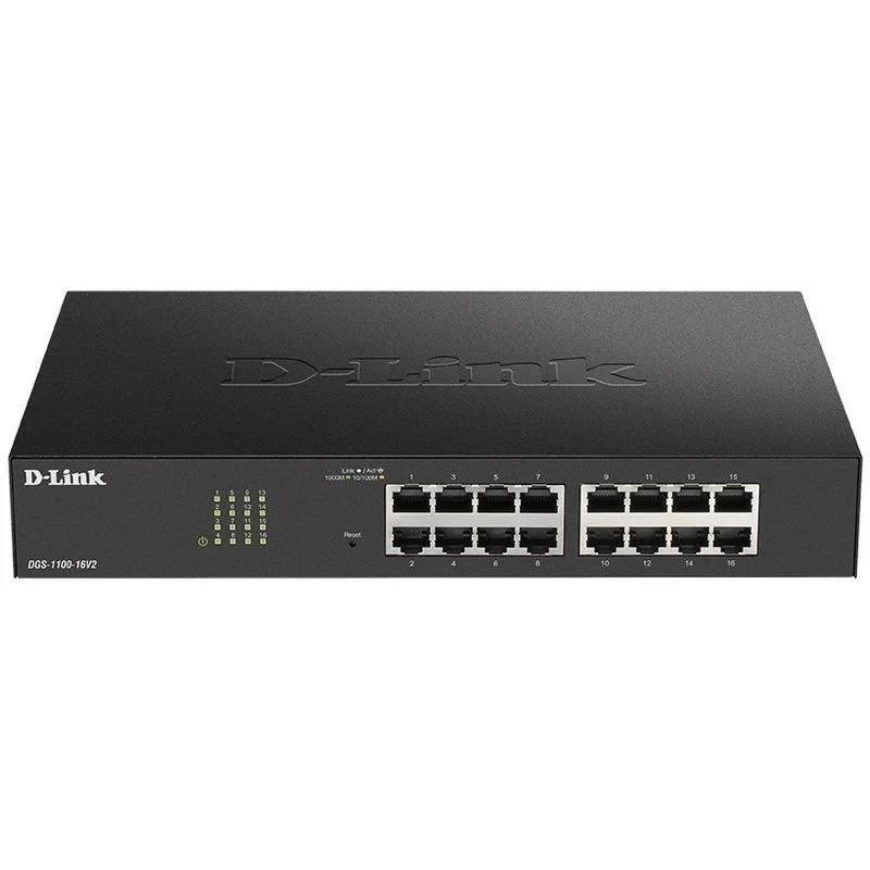 SWITCH D-LINK GIGABIT 16 PUERTOS EASYSMART GESTIONABLE