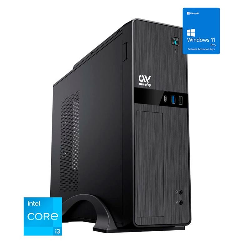 ORDENADOR SFF ONEWAY POLARIS I3 12100/8GB/500GB NVME/W11PRO