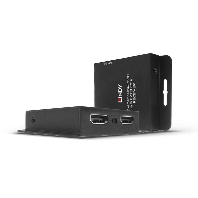 EXTENSOR LINDY HDMI 4K30 IR CAT.6 70M
