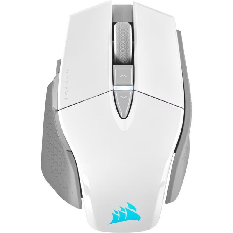 RATON GAMING CORSAIR M65 ULTRA RGB WIRELESS WHITE