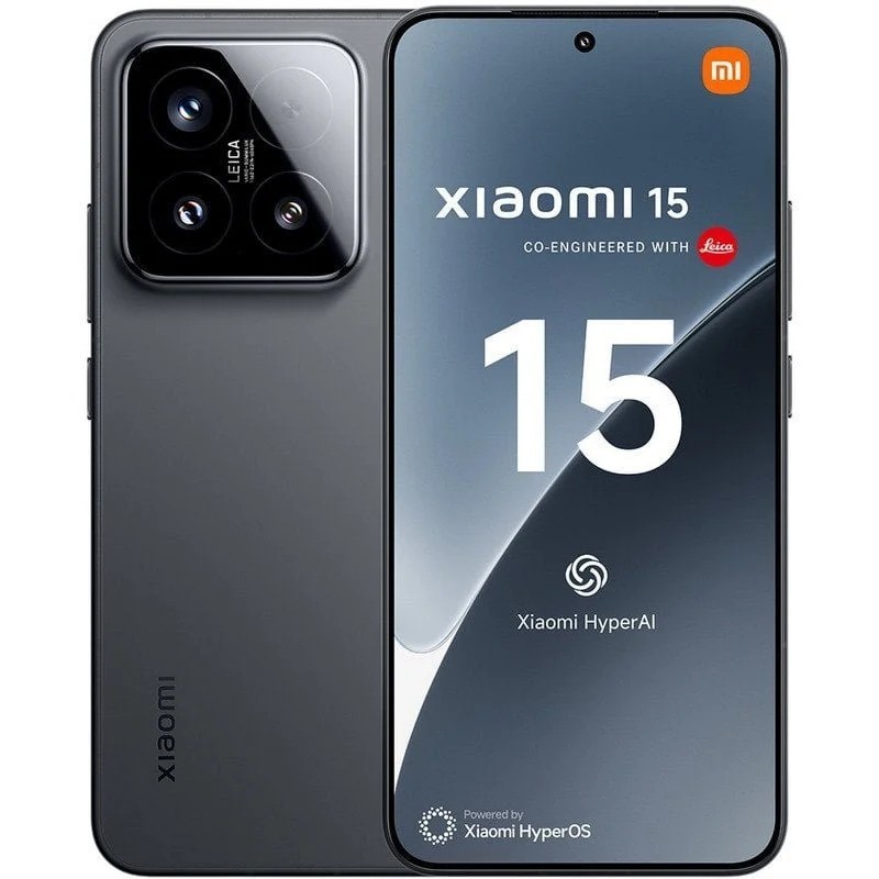 SMARTPHONE XIAOMI 15 6.36 12GB/512GB/50MP/NFC/5G BLACK