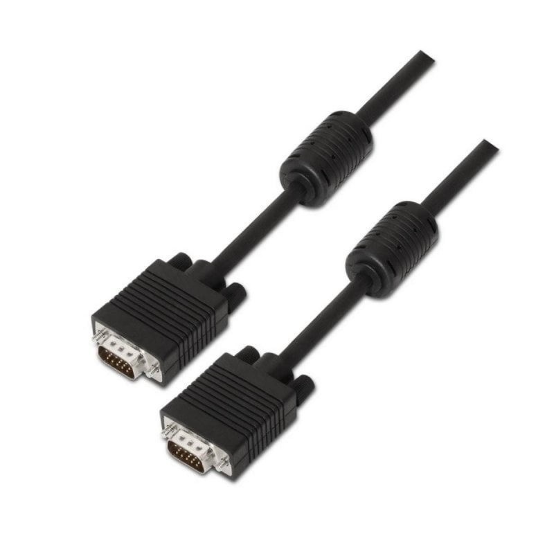 CABLE SVGA AISENG VGA/M-VGA/M 15M BLACK